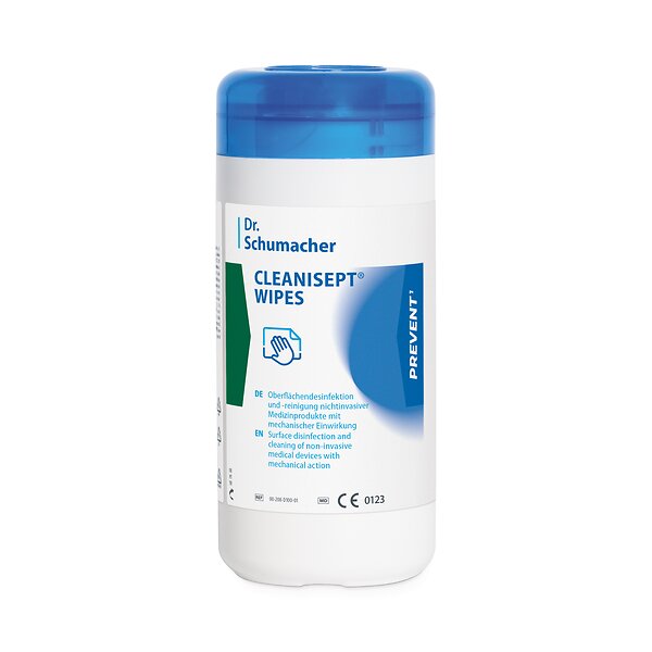 CLEANISEPT® WIPES 100 Tücher (Spenderdose)