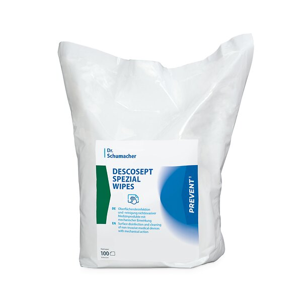 DESCOSEPT SPEZIAL WIPES 100 Tücher (Nachfüllpack)