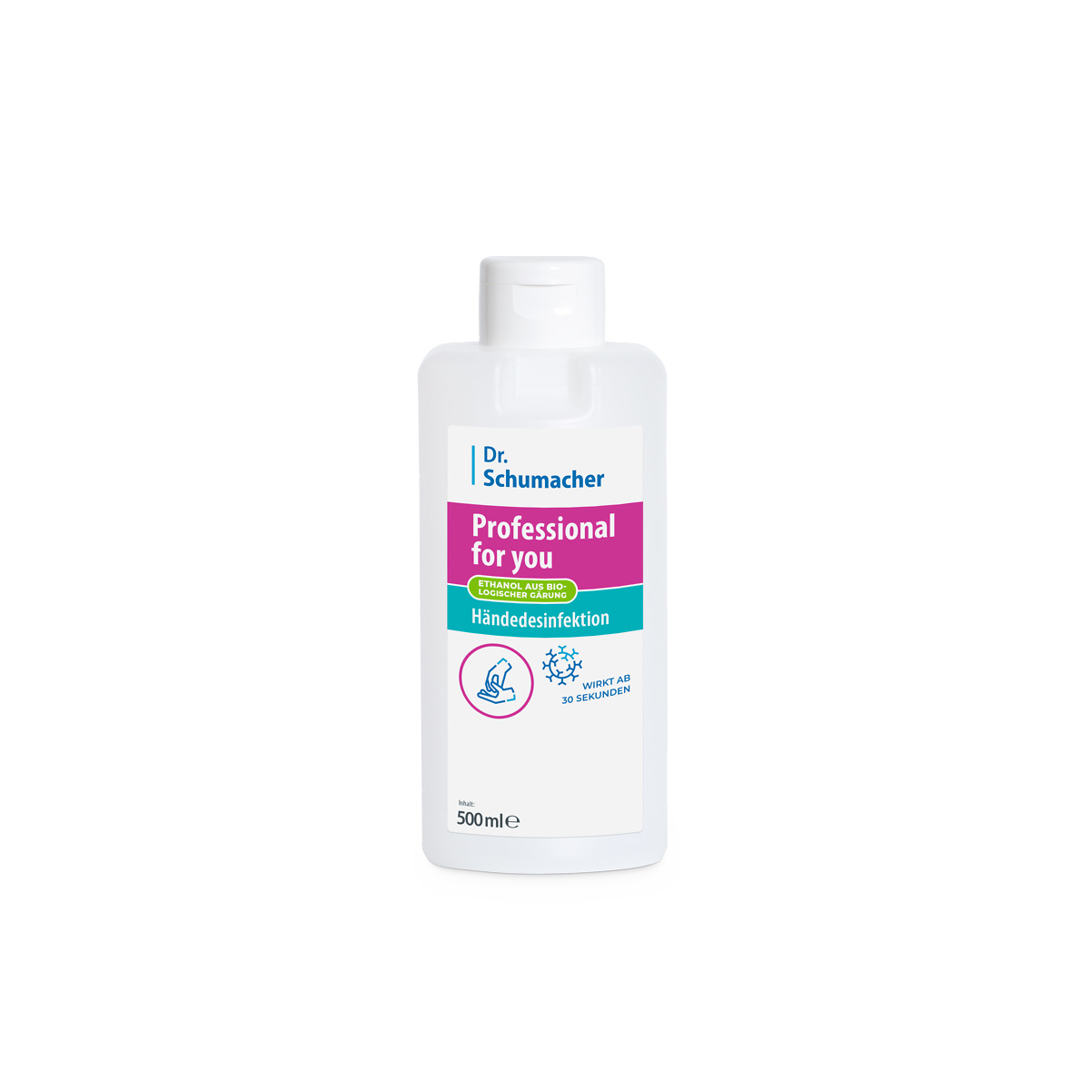 Professional for you Händedesinfektion 500 ml (Flasche)