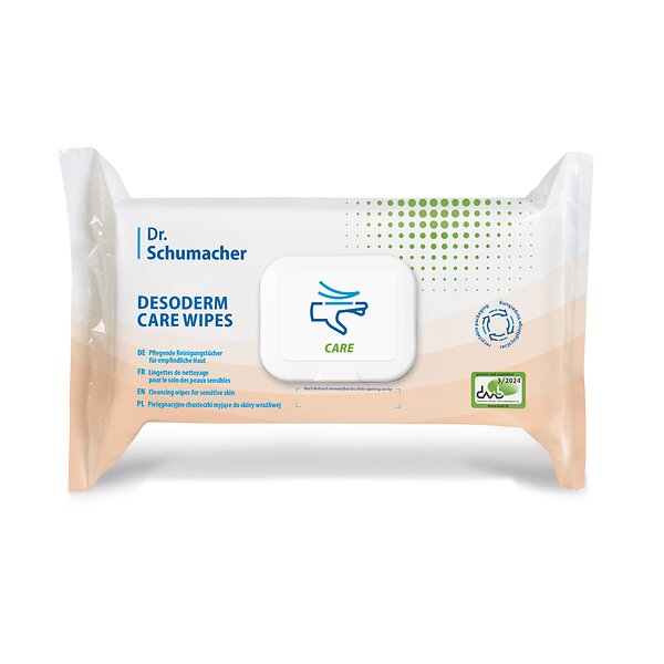 DESODERM CARE WIPES 80 Tücher (Packung)