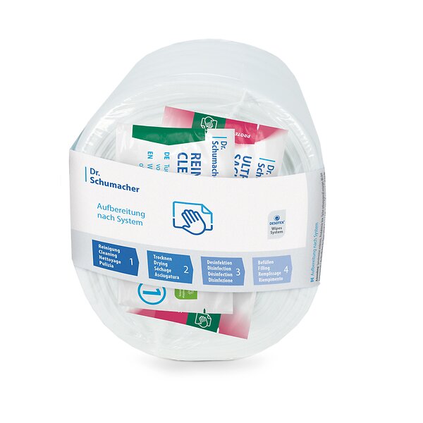 DESCO WIPES 3 x 100 Tücher (Tücherrolle)