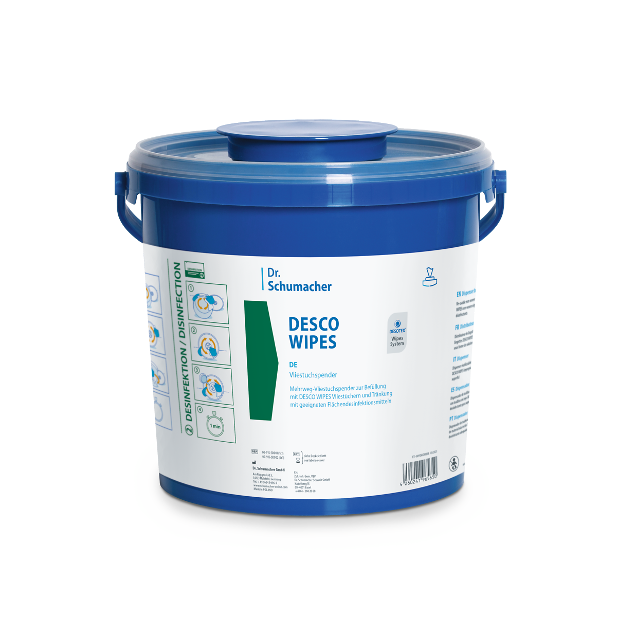 DESCO WIPES EIMER