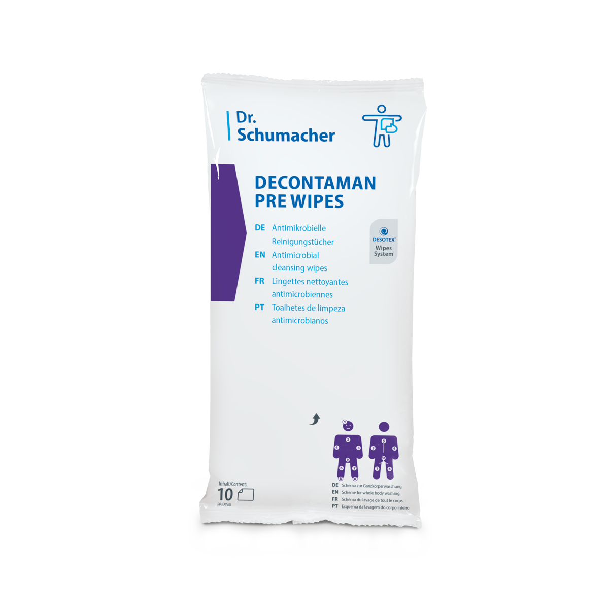 DECONTAMAN PRE WIPES