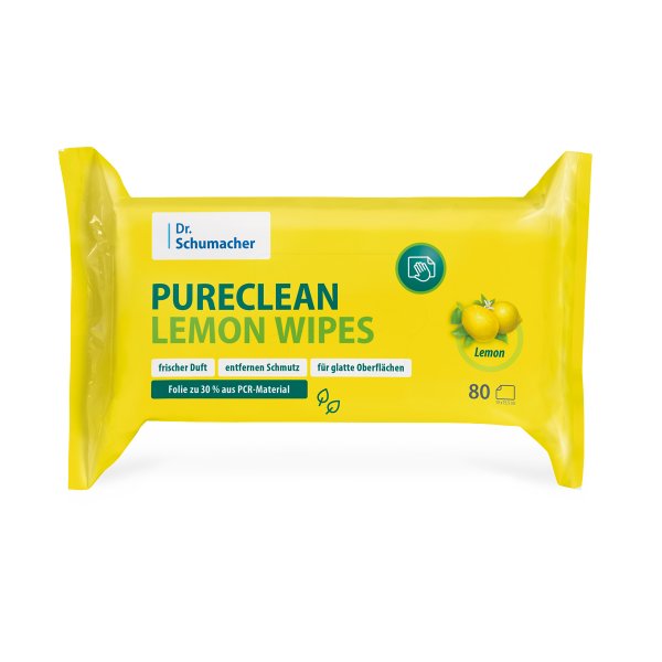 PURECLEAN LEMON WIPES
